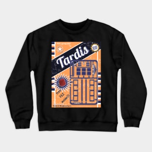 VINTAGE TARDIS TOY BOX KIT Crewneck Sweatshirt